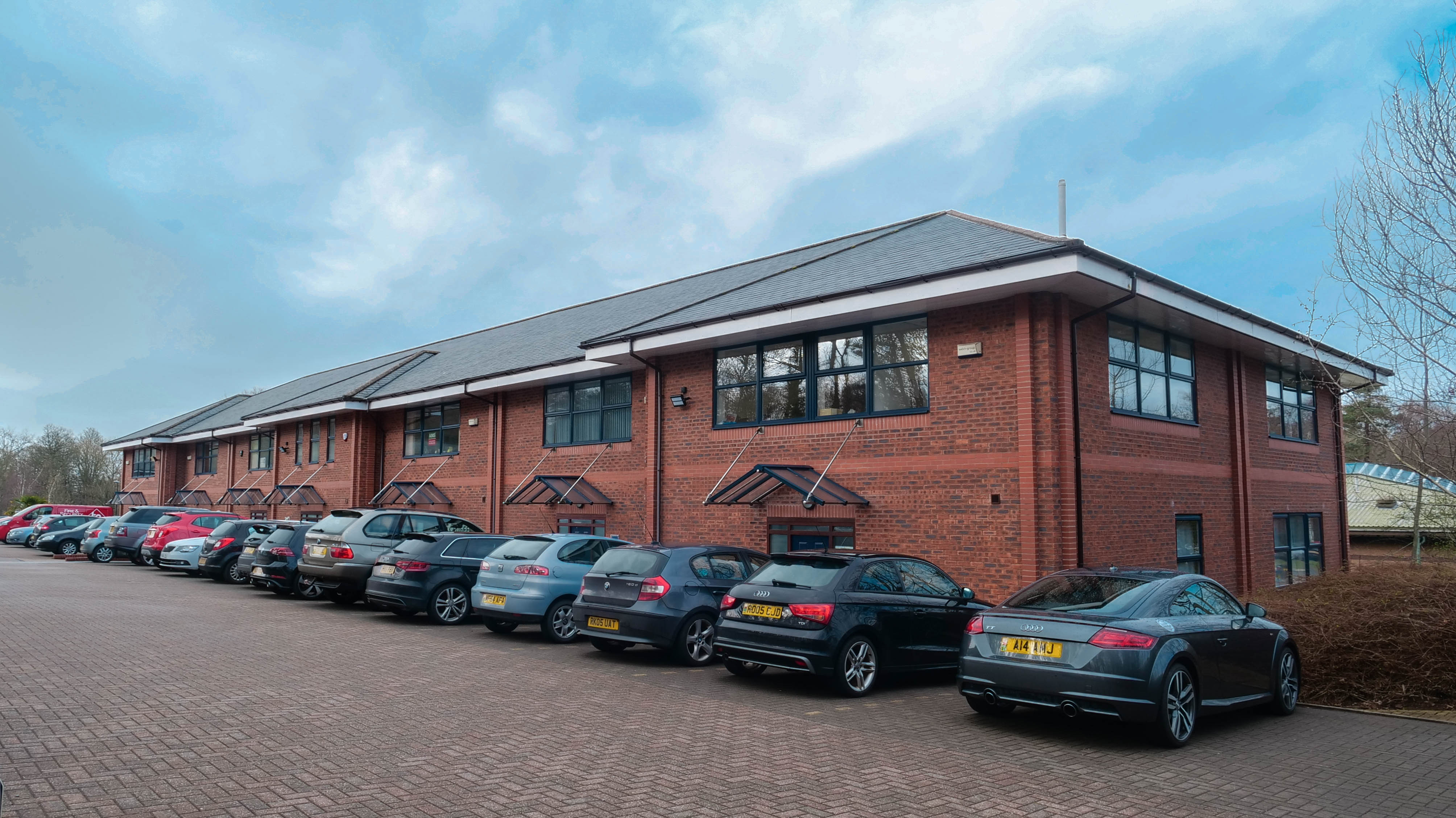 Company office in Wales with free staff car park